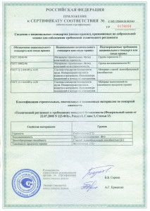 Сертификат соответствия (2 стр.)
